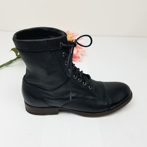 Frye Erin Cap Toe Laceup Work Boot SINGLE SHOE - Picture 6 of 8